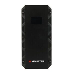 Monster -  8000mAh Jump Starter Power Bank Dual USB S Black